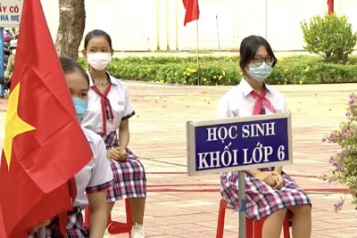 Quảng Ngãi có 4 huyện học sinh có thể học trực tiếp tại trường