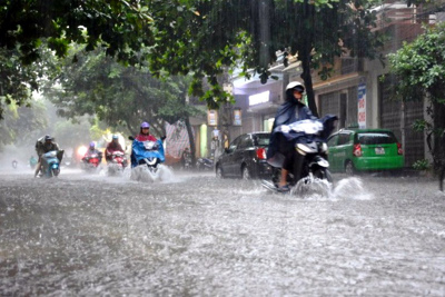 Hà Nội và các tỉnh Bắc Bộ bước vào đợt mưa lớn diện rộng