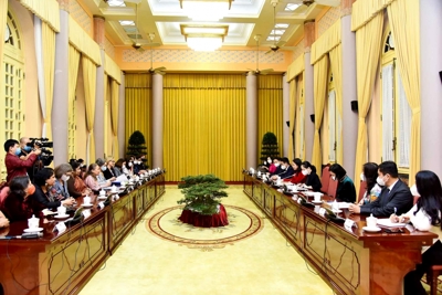 Phó Chủ tịch nước tiếp các nữ Đại sứ và trưởng đại diện các tổ chức quốc tế tại Việt Nam