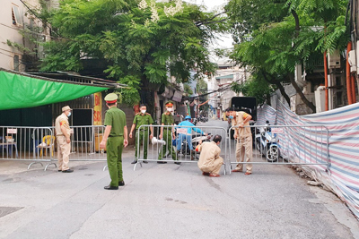 Quận Đống Đa: Điều chỉnh, thu hẹp phạm vi cách ly y tế tại nhiều khu vực