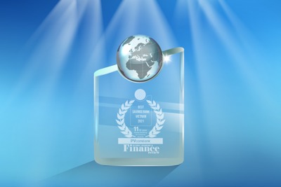 PVcomBank tiếp tục khẳng định vị thế trên thị trường bằng 03 giải thưởng quốc tế