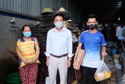 Huyện Mê Linh: Lao động di cư không đơn độc trong đại dịch Covid-19