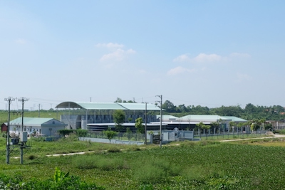 Cận cảnh nhà máy nước sạch trị giá gần 670 tỷ đồng sắp hoàn thành tại huyện Mê Linh