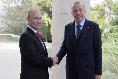 Cuộc hội đàm Putin-Erdogan ở Sochi thảo luận nhiều vấn đề quan trọng