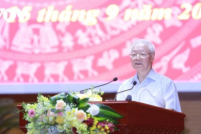 Toàn văn phát biểu của Tổng Bí thư Nguyễn Phú Trọng tại Hội nghị toàn quốc các cơ quan nội chính