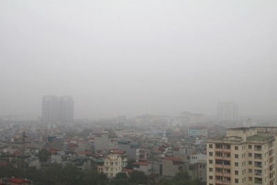 Tuần từ 13 – 19/11, chất lượng không khí tại Hà Nội ở mức xấu tăng cao so với tuần trước