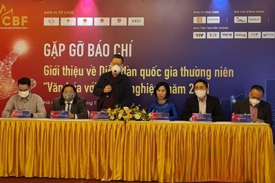 Diễn đàn thường niên “Văn hóa với doanh nghiệp” diễn ra vào tháng 12/2021