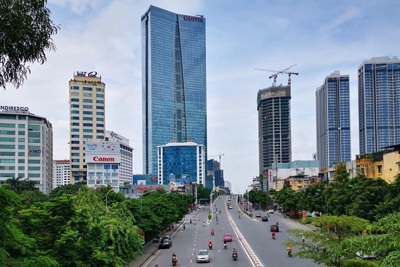Ngày đầu tuần, chất lượng không khí tại Hà Nội được cải thiện