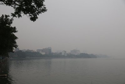 Ngày 16/11, chất lượng không khí tại Hà Nội tiếp tục diễn biến xấu
