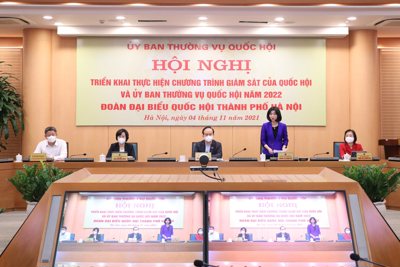 Hà Nội đã thể hiện trách nhiệm cao trong phối hợp giám sát chuyên đề của Quốc hội