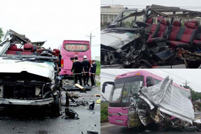 Kiểm tra xử lý nghiêm xe khách 16 chỗ gây tai nạn ở Tây Ninh