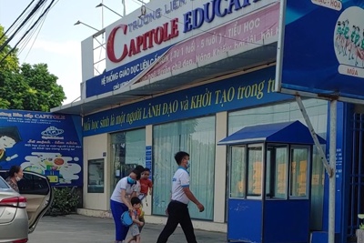 Hà Nội: Một trường liên cấp tại huyện Sóc Sơn tự ý đón học sinh trở lại lớp