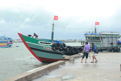 Thừa Thiên Huế gấp rút chuẩn bị ứng phó với bão số 5