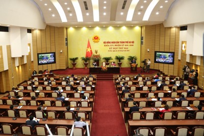 Khai mạc Kỳ họp thứ hai, HĐND Thành phố Hà Nội khoá XVI, nhiệm kỳ 2021 - 2026