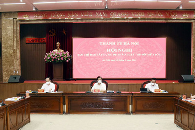Hà Nội: Thống nhất cao về sự cần thiết phải sửa đổi, bổ sung Luật Thủ đô