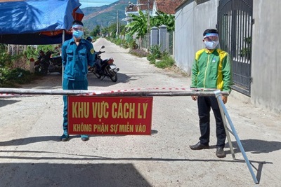 Bình Định: Phong tỏa kín ổ dịch tại thị xã An Nhơn