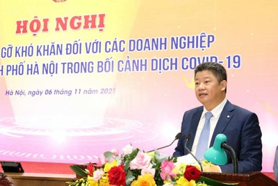 Phó Chủ tịch UBND TP Hà Nội Nguyễn Mạnh Quyền: Hà Nội tạo thuận lợi tối đa để doanh nghiệp phục hồi