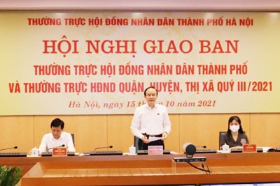 Chủ tịch HĐND TP Nguyễn Ngọc Tuấn: HĐND các cấp giải quyết công việc cần có định lượng cụ thể