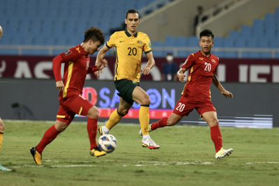 ĐT Việt Nam 0 - 1 ĐT Australia: Nỗ lực không thành