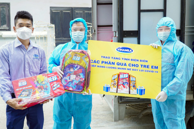 Quỹ sữa Vươn cao Việt Nam và hành trình mang sữa đến với trẻ em Điện Biên giữa đại dịch