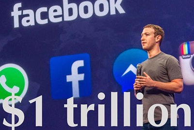 Facebook gia nhập công ty có vốn hóa hơn 1.000 tỷ USD