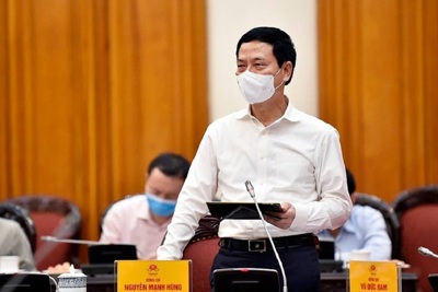 Bộ trưởng Nguyễn Mạnh Hùng: Dùng công nghệ chống Covid-19