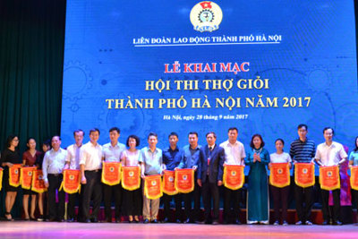 Hà Nội: 174 thí sinh tham gia Hội thi thợ giỏi Thành phố