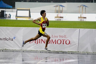 VĐV Nguyễn Hoàng Minh hoàn tất cú hattrick tại ASEAN Para Games 9