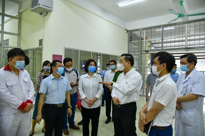 Hà Nội: Bệnh viện dã chiến Mê Linh sẵn sàng tiếp nhận 300 người cách ly