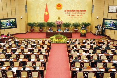 Kỳ họp thứ 4, HĐND TP Hà Nội diễn ra từ ngày 3 - 5/7