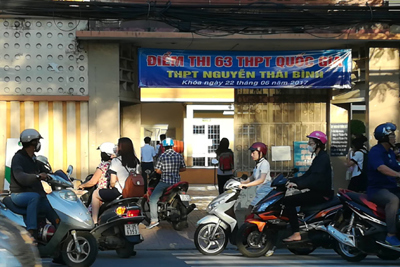 TP. Hồ Chí Minh: Tình hình giao thông “yên ả” trong ngày thi đầu tiên