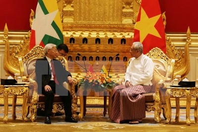 Việt Nam-Myanmar thiết lập quan hệ đối tác, hợp tác toàn diện