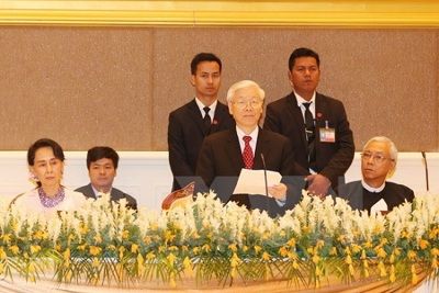Tuyên bố chung về quan hệ Đối tác hợp tác toàn diện Việt Nam – Myanmar