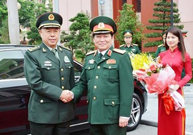 Triển khai Tuyên bố tầm nhìn chung hợp tác quốc phòng Việt-Trung