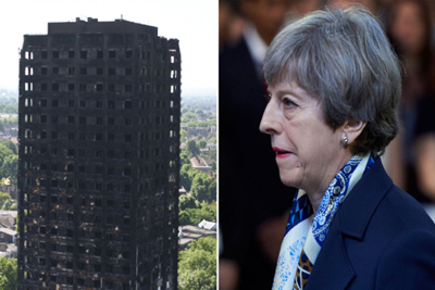 Thủ tướng Anh xin lỗi do ứng phó chậm trong vụ cháy tháp London