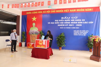 Hà Nội: Sẽ thực hiện bầu cử lại đại biểu HĐND cấp xã tại 2 đơn vị bầu cử vào ngày 6/6/2021