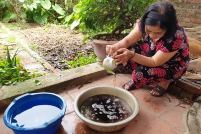 Hà Nội: Gần 80% người dân Sóc Sơn sống thiếu nước sạch