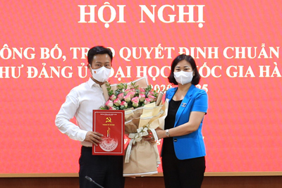 Ông Lê Quân được chuẩn y làm Bí thư Đảng uỷ Đại học Quốc gia Hà Nội