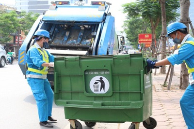 Hà Nội công khai danh sách xe thu gom, vận chuyển rác được hoạt động ban ngày trừ giờ cao điểm