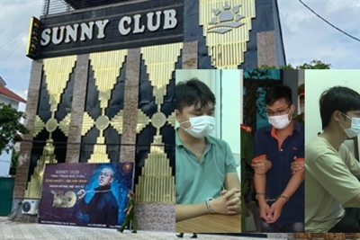 Bắt tạm giam 3 đối tượng phát tán clip "gắn mác" quán bar - karaoke Sunny ở Vĩnh Phúc