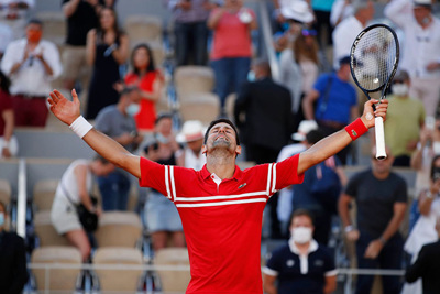 Bảng xếp hạng tennis:  Djokovic có tuần 325 giữ ngôi số 1 thế giới