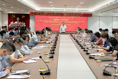 Trưởng ban Tổ chức Thành ủy Vũ Đức Bảo: Hà Nội sẽ triển khai phần mềm kiểm soát công tác đánh giá cán bộ