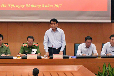 Chủ tịch Nguyễn Đức Chung: Hà Nội tập trung chấn chỉnh tác phong, thái độ cán bộ, công chức