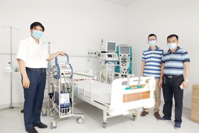 24 giờ thần tốc thiết lập xong Bệnh viện dã chiến tại Hà Nam
