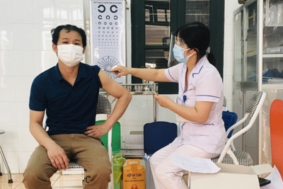 Huyện Thanh Trì: Đã tiêm gần 16.000 mũi vaccine phòng Covid-19 cho người dân trong đợt 7