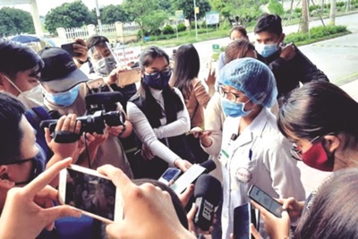 Hà Nội: Tiêm vaccine Covid-19 cho 550 phóng viên cơ quan báo chí trực thuộc TP