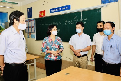 Phó Bí thư Thường trực Thành ủy Nguyễn Thị Tuyến: Đảm bảo kỳ thi THPT diễn ra an toàn, hiệu quả