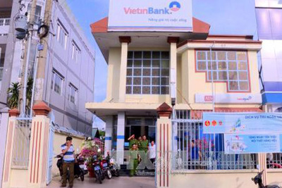 Xác định được nghi phạm gây ra vụ cướp ngân hàng tại Vĩnh Long