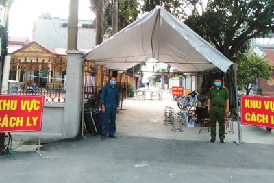 Huyện Sóc Sơn: Cách ly y tế 18 hộ dân tại xã Mai Đình do ghi nhận 1 ca mắc Covid-19
