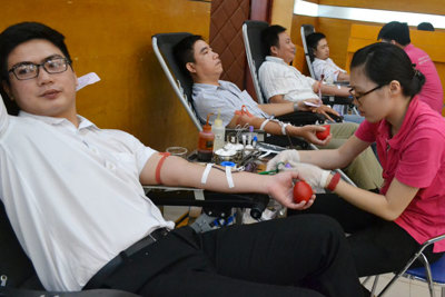 Quận Hai Bà Trưng hoàn thành vượt kế hoạch trong phong trào hiến máu tình nguyện